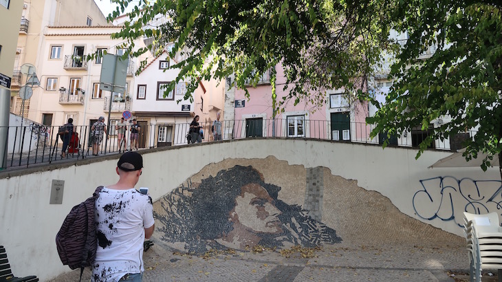 MURAL DE AMALIA RODRIGUES