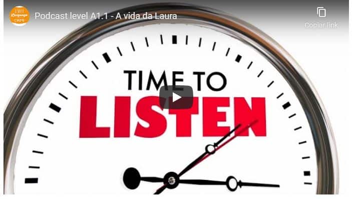 PODCASTS IN PORTUGUESE ADJUSTED TO THE LEVEL OF EACH STUDENT